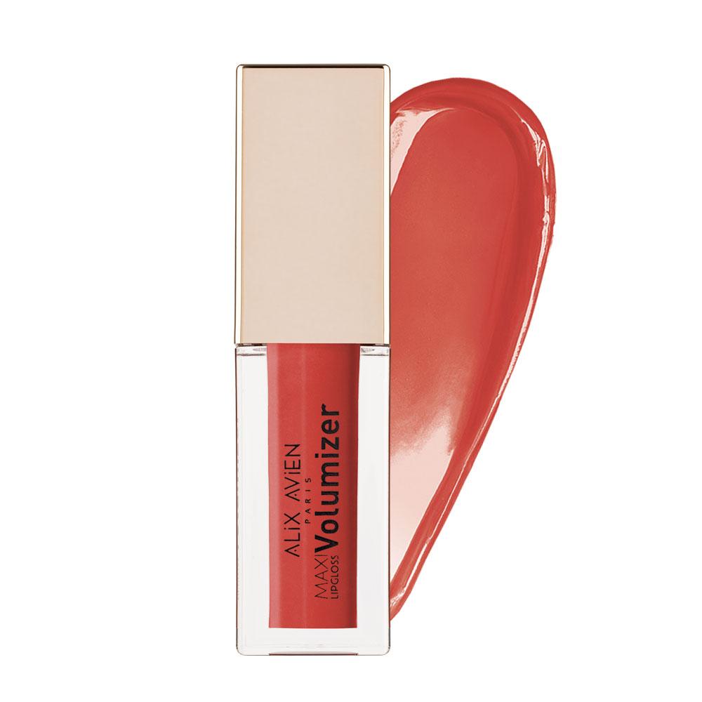 Блиск для губ з ефектом об'єму ALIX AVIEN 212 Glazed Peach, 3,5 мл, фото 1