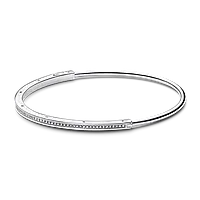 Срібний браслет Pandora I-D з паве 592313C01 17,5