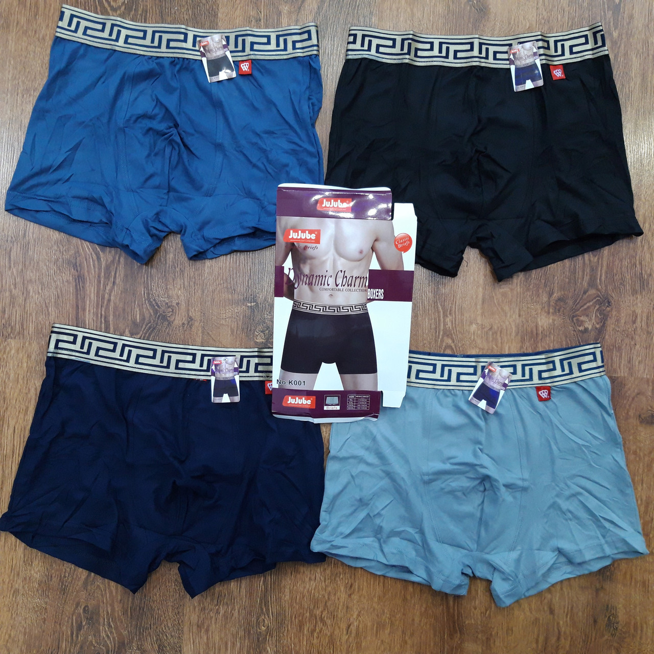 Труси чоловічі,боксери"Jujube"Орнамент Єгипет Art: 001(005) / 2 штуки, фото 1