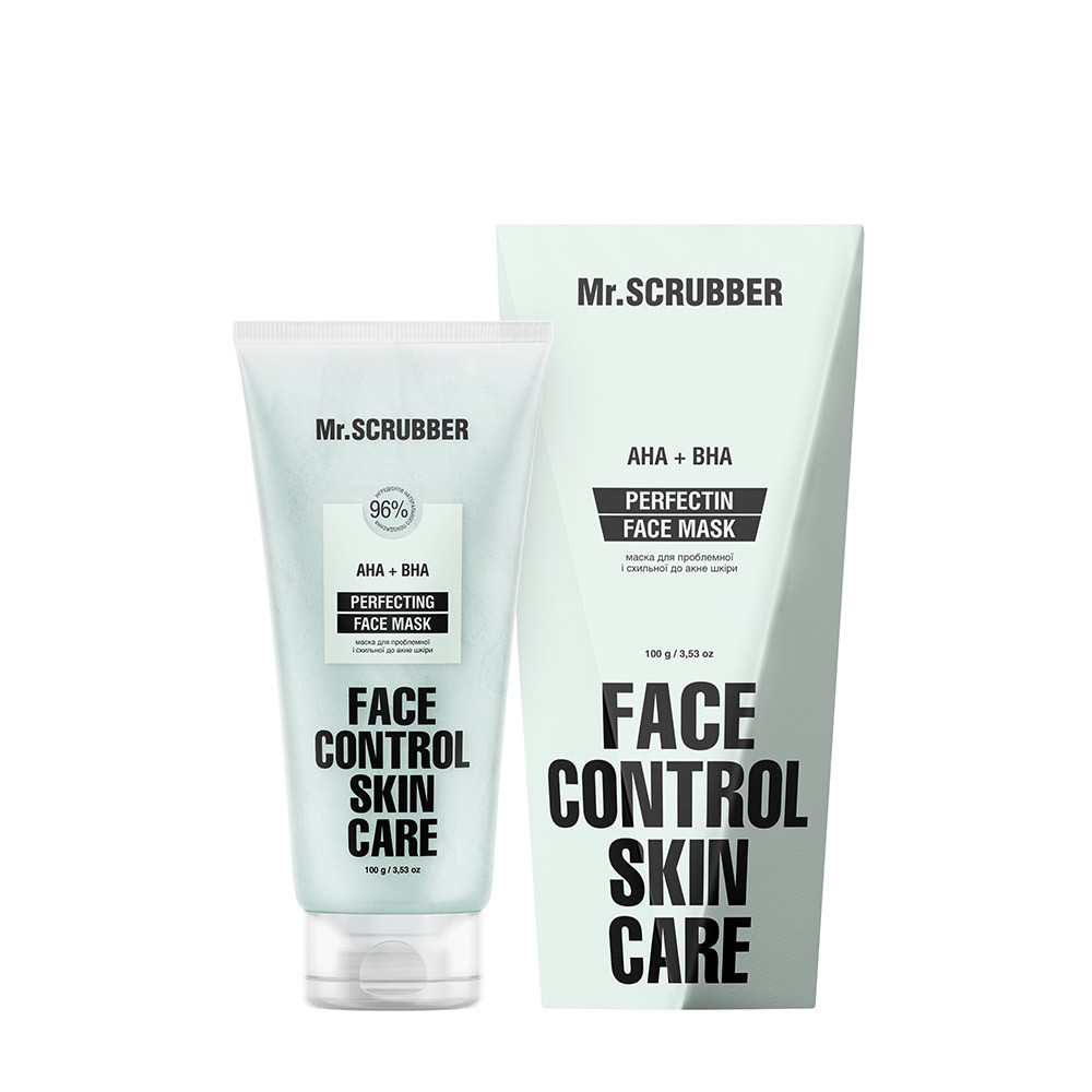 Маска для проблемної та схильної до акне шкіри Perfecting Face Control Mr.SCRUBBER 100г, фото 1