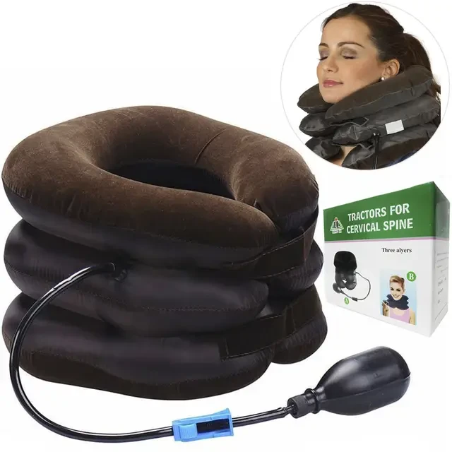 Надувний ортопедичний комір для шиї Ting Pai, фото 1