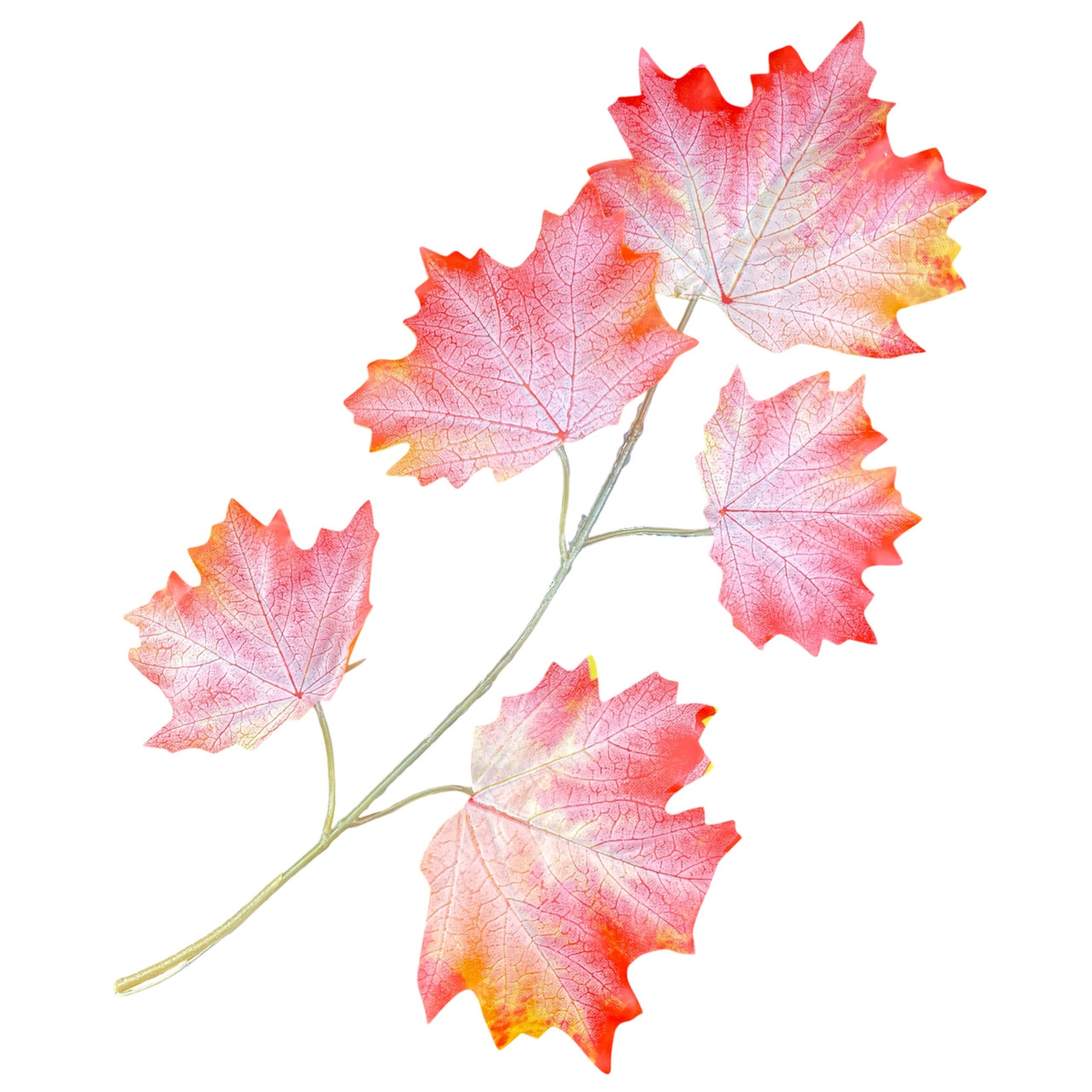 Гілка клена для декору 28 см, фото 1