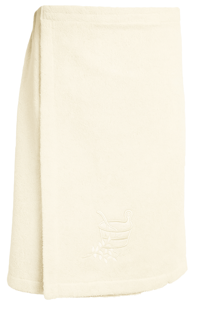 Спідниця (кілт) махрова для сауни Ярослав Крем, фото 1