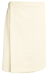 Спідниця (кілт) махрова для сауни Ярослав Крем