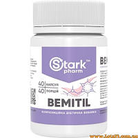 Stark Pharm Bemitil 250 мг 40 капсул актопротектор для підвищення витривалості та розумової працездатності