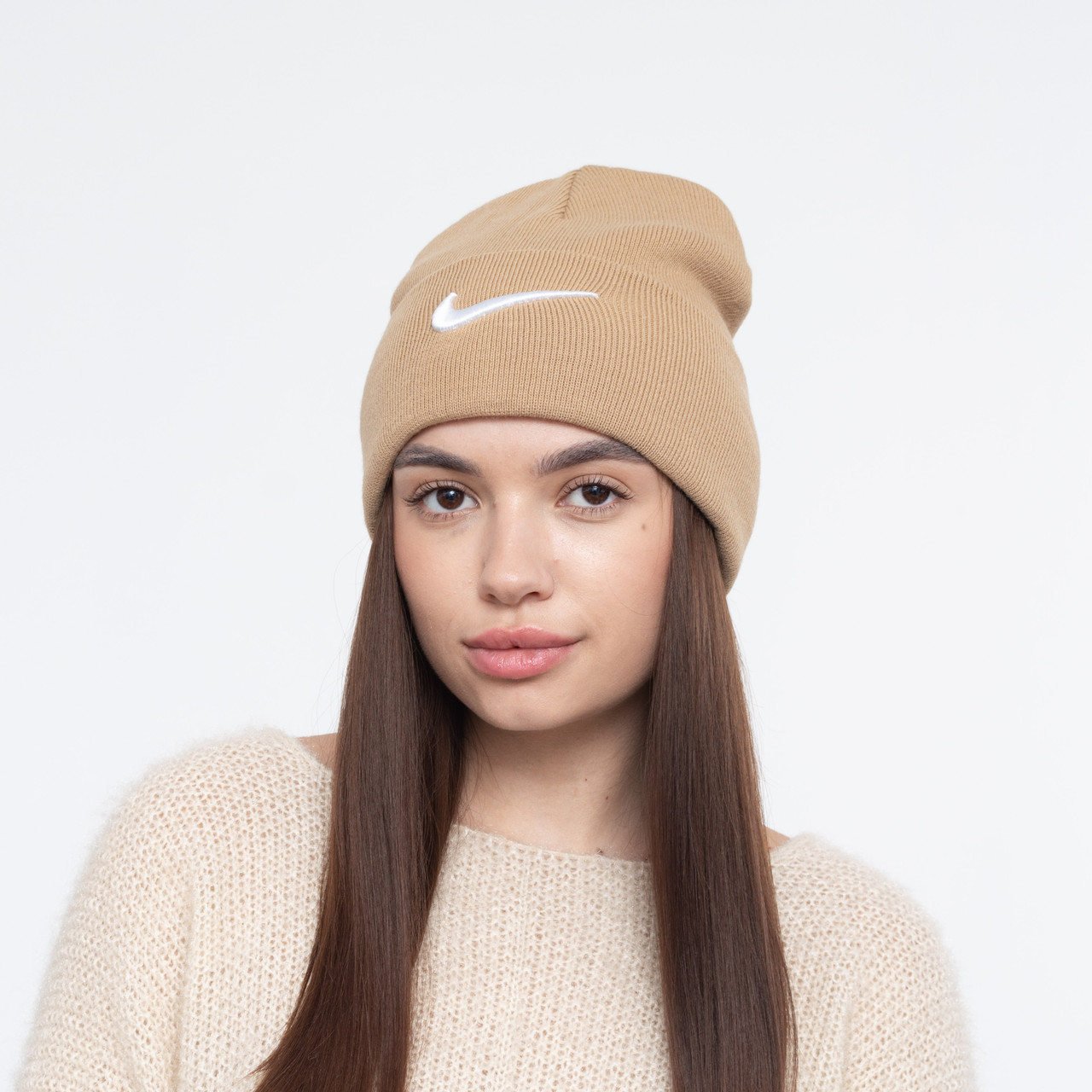 Шапка "Домік" Nike беж