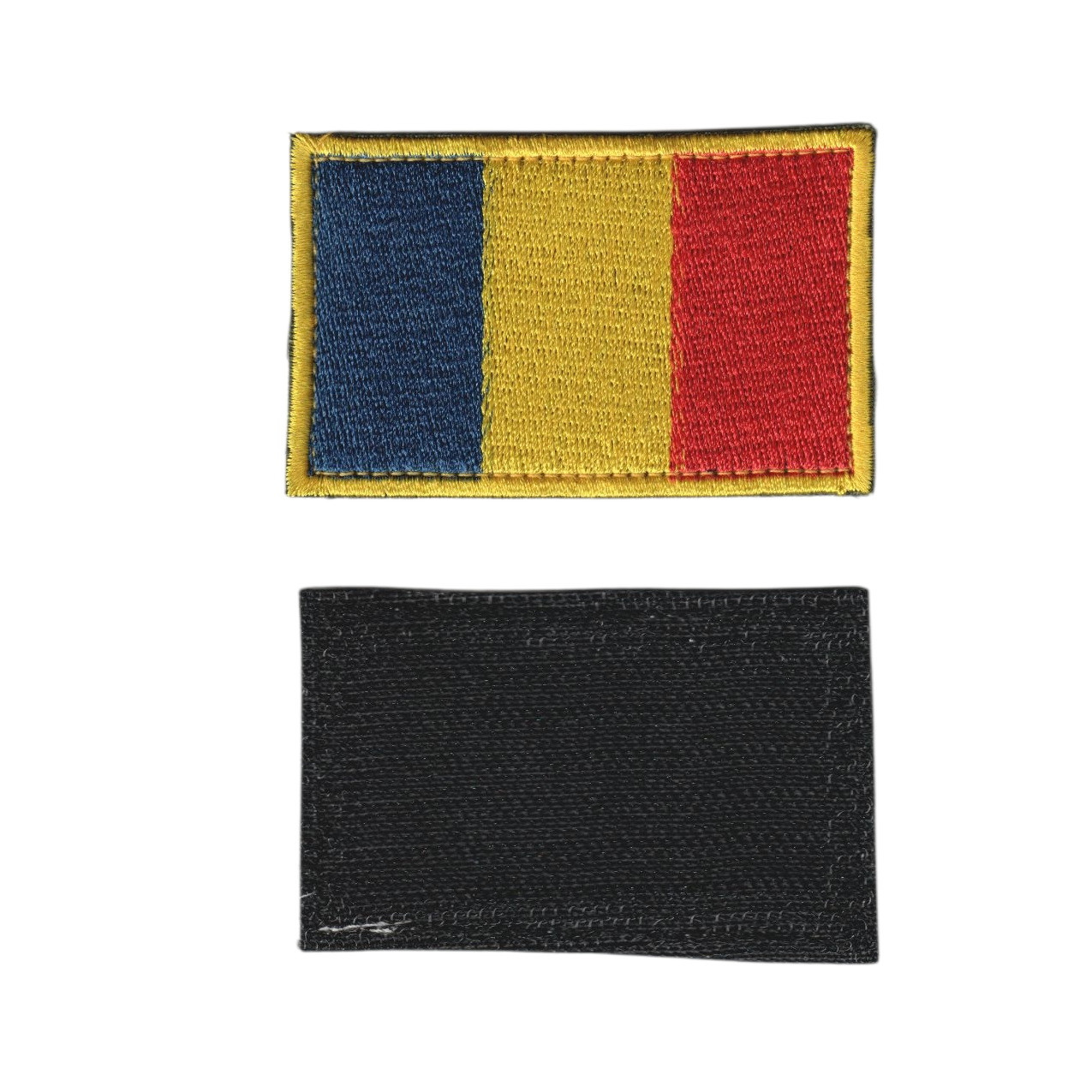 Шеврон ЗСУ, військовий / армійський, румунський прапор, на липучці, 5 см * 8 см, фото 1