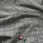 Костюмна з вишивкою, бордові квіти, фото 2