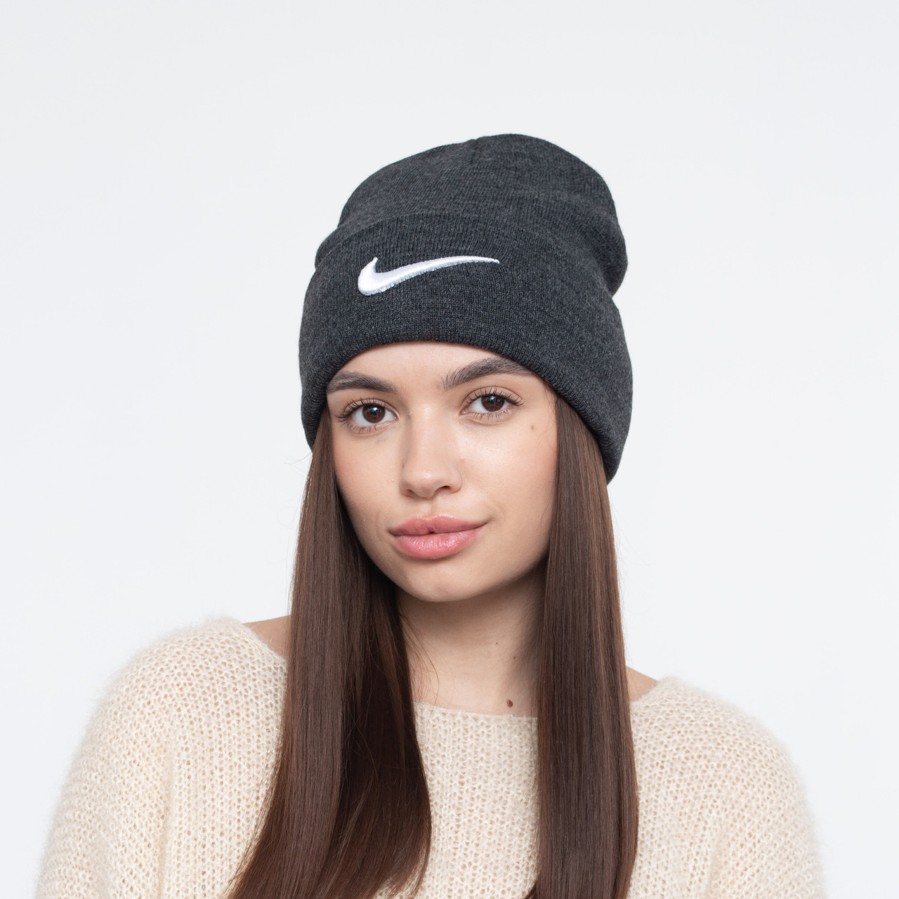 Шапка "Домік" Nike антрацит