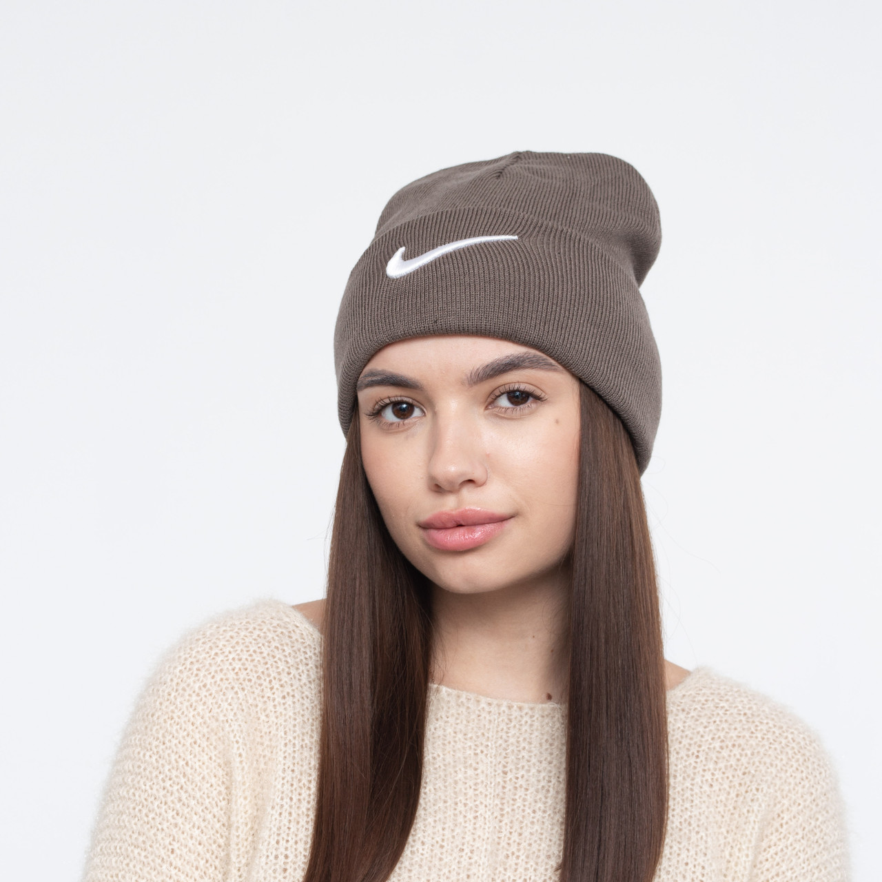 Шапка "Домік" Nike мокка