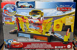 Гровий набір Дісней Піксар Cars Color Changers Race Ready Car Wash Mattel