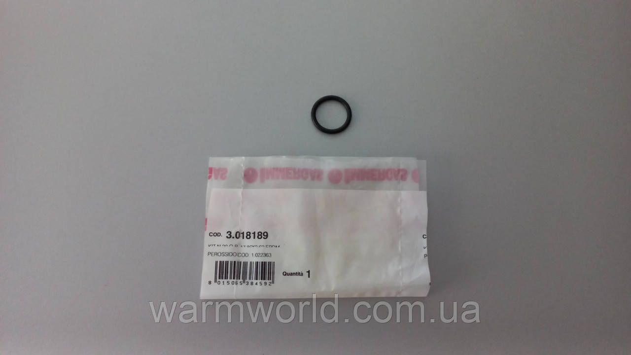 3.018189 Ущільнення теплообмінника ГВС 23 (18) x 2,5 мм 1.022363 Immergas, фото 1