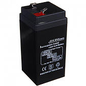 Акумуляторна батарея 4V 4A для торгових ваг світильників та ліхтарів Герметичний акумулятор