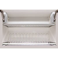 Сушка для посуду 800 з рамою (2 піддони нерж.сталь) VIBO