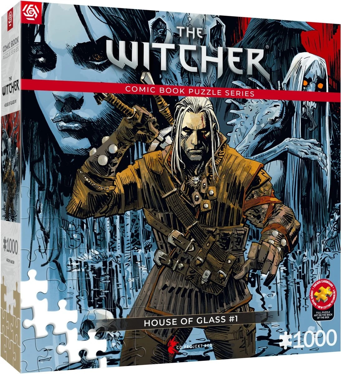 Пазл GoodLoot The Witcher House of Glass 1000 ел., фото 1