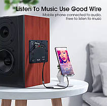 Аудіо кабель Essager Hi-Fi AUX 3.5mm-2 RCA 3 метра, фото 3