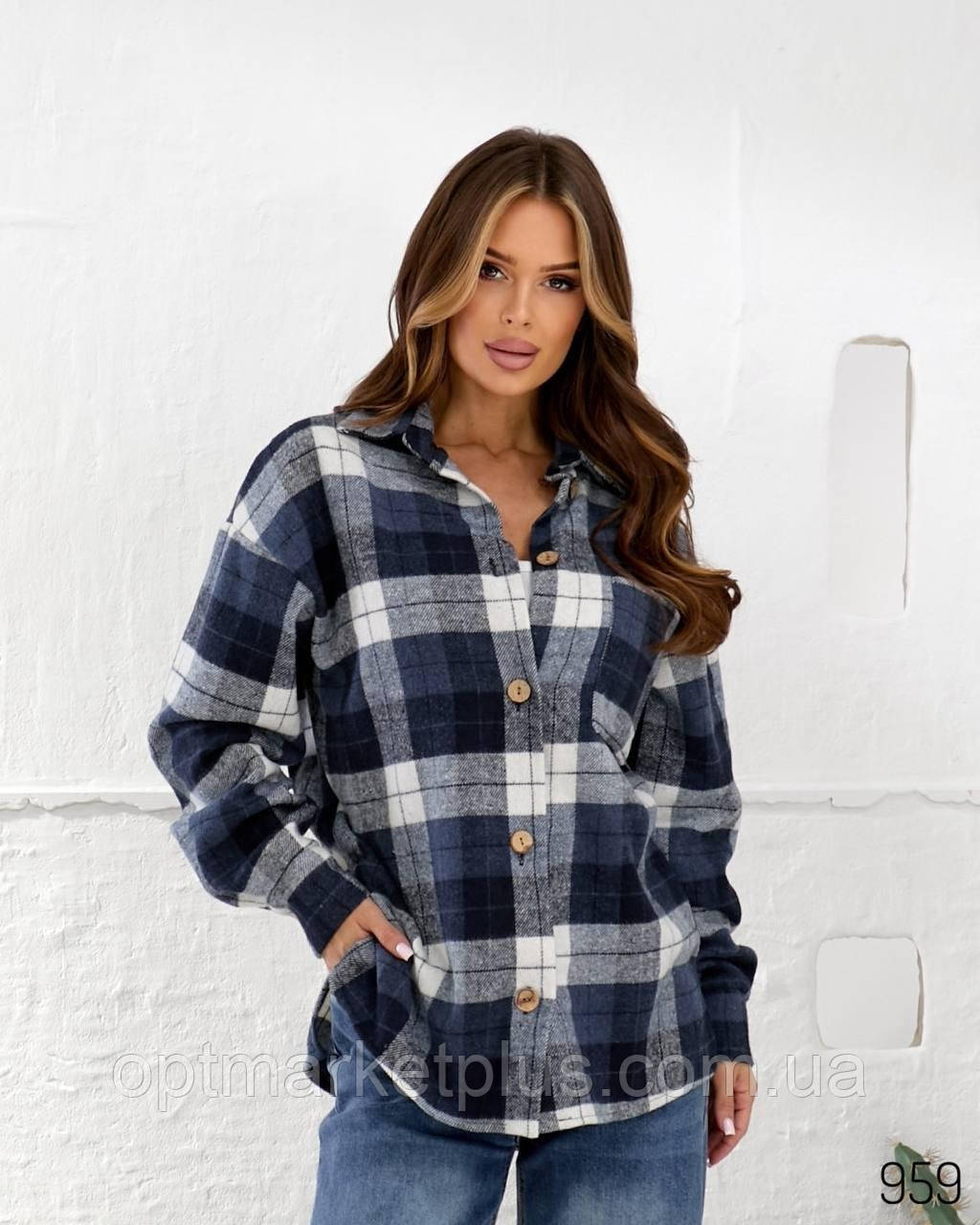 Сорочки жіночі, кашемір (44-54) гуртом купити від складу 7 км Одеса