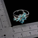 Каблучка. Натуральний апатит. Срібло 925., фото 2