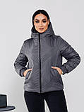 Жіноча весняна куртка батал новинка 2024, фото 7