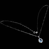 Підвіска. Натуральний топаз. Срібло 925., фото 2