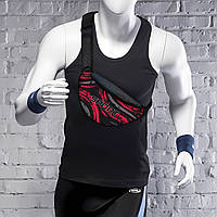 Сумка-бананка чоловіча/жіноча Sport 32×16 см з розширювачем поясна сумка або сумка через плече (02886)