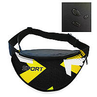 Сумка-бананка чоловіча/жіноча Sport 32×16 см з розширювачем поясна сумка або сумка через плече (02899)