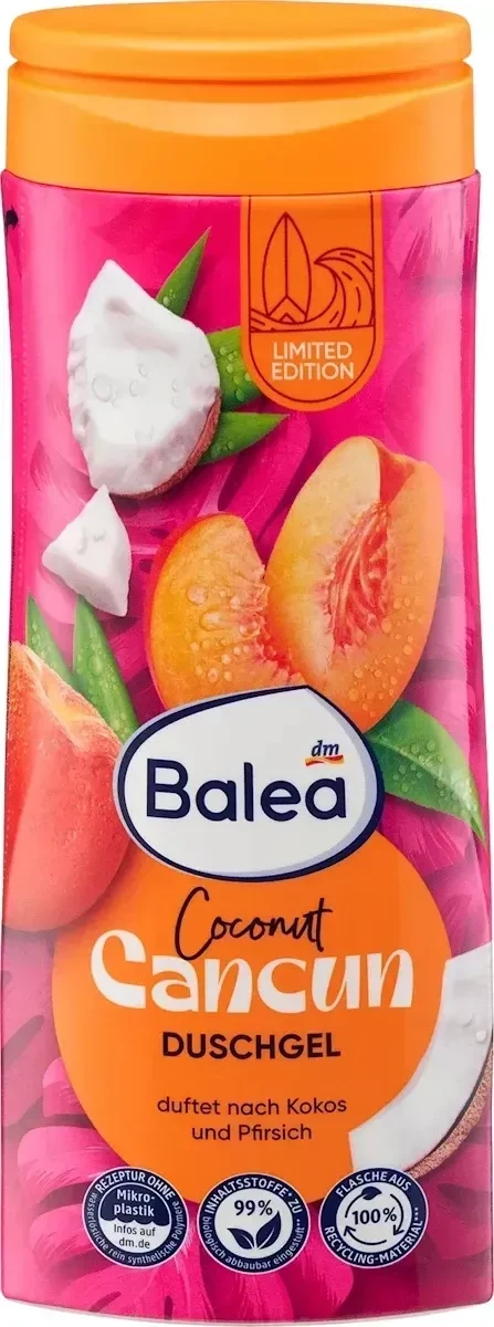 Гель для душу Balea Coconut Cancun 300 мл