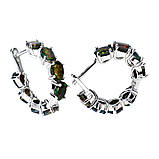 Сережки. Натуральний опал. Срібло 925., фото 3