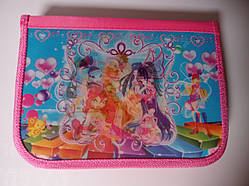 Шкільний пенал Winx Вінкс 1 відділення 2 клапани для дівчинки