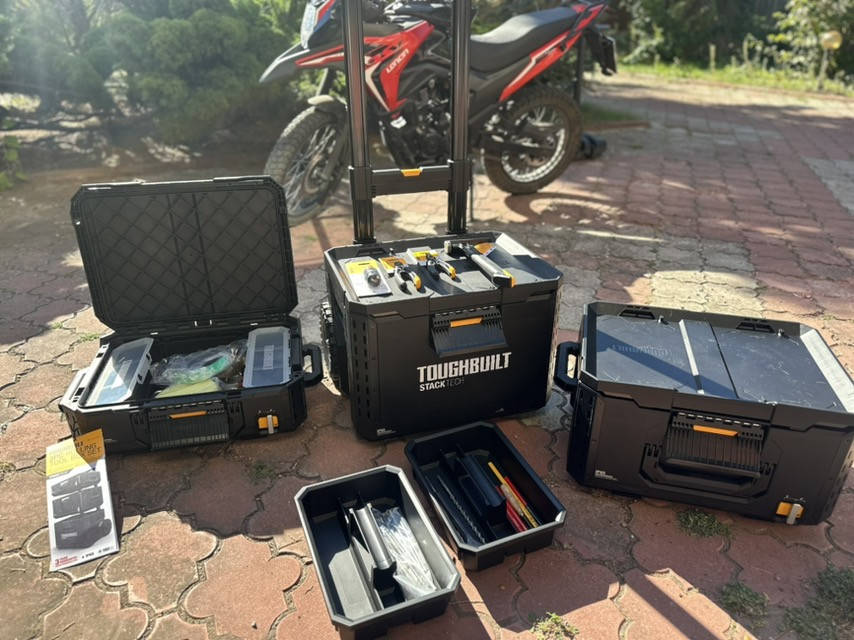 Набір ящиків для інструментів TOUGHBUILT StackTech TB-B1S3-B-70R - фото покупців 1