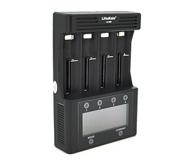 ЗУ універсальне Liitokala Lii-600, АЗУ+СЗУ, 4 канали, LCD дисплей, підтримує Li-ion, Ni-MH та Ni-Cd AA (R6), ААA (R03), AAAA, С (R