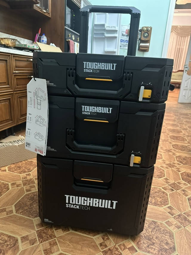 Набір ящиків для інструментів TOUGHBUILT StackTech TB-B1S3-B-70R - фото покупців 4