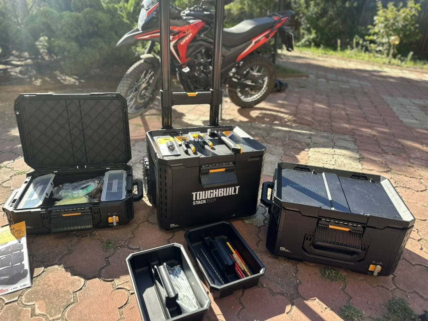Набір ящиків для інструментів TOUGHBUILT StackTech TB-B1S3-B-70R - фото покупців 3