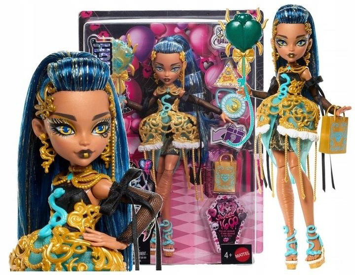 Лялька Monster High Клео Серія Страх який солодкий день народження JBG76 монстр хай Cleo De Nile in Golden Party, Міккі Маус