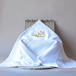 Крижмо Косичка BOKA 95x80 см Молочний (Kosychka_mol)