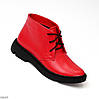 Яскраві червоні черевики натуральна шкіра в асортименті, фото 2