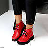 Яскраві червоні черевики натуральна шкіра в асортименті, фото 8