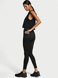 Спортивні Лосіни Victoria's Secret VS Essential Leggings з високою талією, Чорні з кишенею