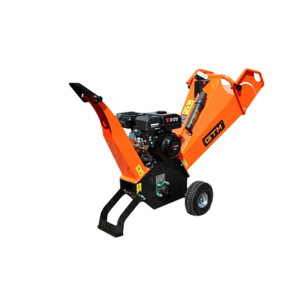 Професійний садовий бензиновий подрібнювач 6.5 к.с GTM GS6501, ножовий механізм (82889), фото 1