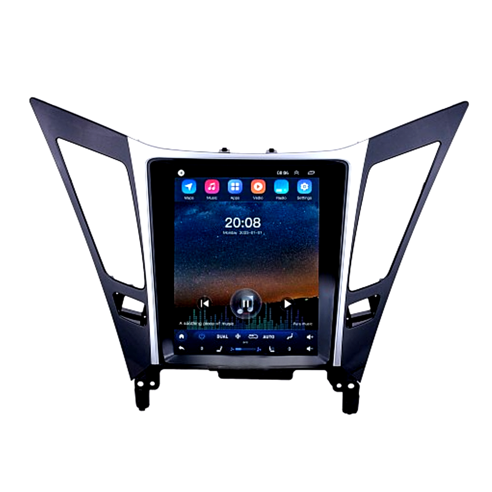 Штатна магнітола андроїд HYUNDAI SONATA 2011-15 HIGH Tesla-10''',штатний головний пристрій хюндай, фото 1