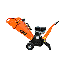Професійний садовий бензиновий подрібнювач 6.5 к.с GTM GS6501, ножовий механізм (82889), фото 2