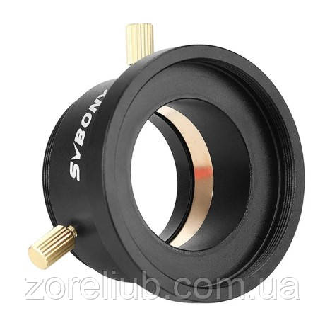 Адаптер SVBONY SA404 для під'єднання до оптики з різзю M48 окулярів 1,25" або камер Canon/Nikon/Sony, фото 1
