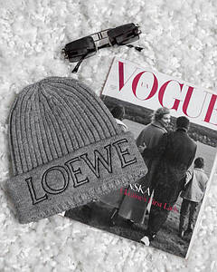 Шапка Loewe grey ВТ8002