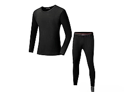 Чоловіча термобілизна чорного кольору у великих розмірах