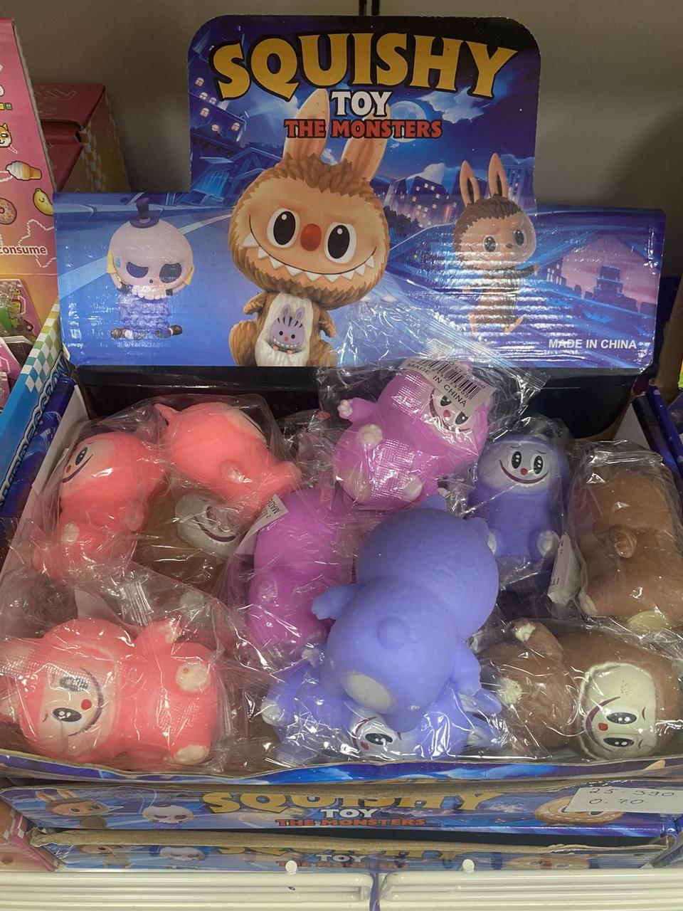 М'яка іграшка сквіш Лабубу. Labubu 12 шт\уп, фото 1