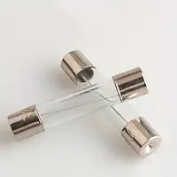 Предохранитель стеклянный цилиндрический 5x20 мм, 250В 8А набор 100 шт. для защиты электрических цепей