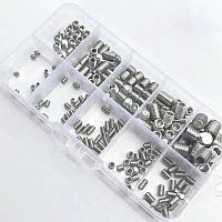 Гвинти установочні DIN916 з внутрішнім шестигранником M2.5-M8, 300шт, нержавіюча сталь