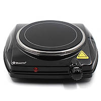 Електроплита спіральна на 1 комфорку Domotec MS 5851 / Плита електрична / Настільна плита кухонна