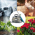 Акумуляторний обприскувач 5 л із насадками та батареєю 2000 мА·год для догляду за рослинами на ділянці, фото 5