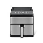 Аерофритюрниця 9.5 л 2200 Вт SK-10044 з цифровою панеллю керування готує без олії, фото 3